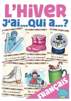Aperçu - Jeux - L'hiver - "J'ai ... qui a ?" - Jeu français - Page de couverture
