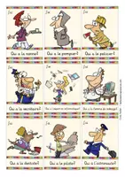 Aperçu - Jeux - Les professions - "J'ai ... qui a ?" - Jeu français - Page 2