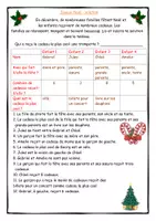 Aperçu - Jeux - Joyeux Noël - Exercice de logique pour l'école primaire - Page 1