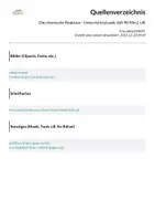 Vorschau - Stundenentwürfe - Die chemische Reaktion - Unterrichtsstunde (60-90 Min.), UB - Seite 3