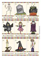 Vorschau - Spiele - Halloween J‘ai ... Qui a? Französisch Spiel - Seite 3