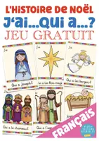 Aperçu - Jeux - L'histoire de Noël - "J'ai ... qui a ?" - Jeu français gratuit - Page de couverture