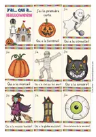 Vista previa - Juegos / Gamificación - juego francés "J'ai ... Qui a?" Halloween - página 1