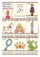 Vista previa - Juegos / Gamificación - MÄRCHEN Deutsch / Alemán Spiel "Ich habe, wer hat?" - página 1