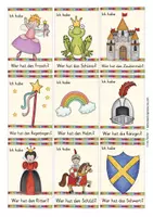 Vista previa - Juegos / Gamificación - MÄRCHEN Deutsch / Alemán Spiel "Ich habe, wer hat?" - página 2