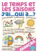 Vista previa - Juegos / Gamificación - juego francés "J'ai ... Qui a?" les temps et les saisons - Portada