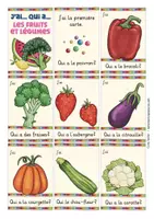 Vista previa - Juegos / Gamificación - fruits et légumes frutas y verduras / la comida francés "J'ai ... Qui a?" - página 1