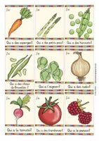 Vista previa - Juegos / Gamificación - fruits et légumes frutas y verduras / la comida francés "J'ai ... Qui a?" - página 2