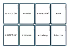 Aperçu - Jeux - Winter flashcards - 38 mots - The British Fox - Page 3