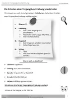 Vorschau - Klassenarbeiten - Vorgangsbeschreibung zu einem Haarschnitt erstellen - Seite 1