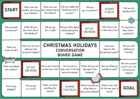 Vorschau - Arbeitsblätter - Christmas Holidays - Conversation Board Game / Plauderbrettspiel im Englischunterricht - Seite 2