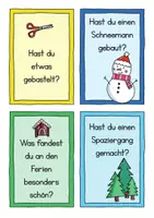 Vorschau - Spiele - Weihnachtsferien Plauderkarten - Gesprächskarten zum Plaudern 🚀🎇 - Seite 2
