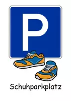 Vorschau - Poster - Sport - Organisation - Schuhparkplatz Schild - Seite 3