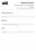 Vorschau - Unterrichtsreihen - Die geheimnisvolle Tür - kreatives Kunstprojekt - Seite 1