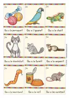 Aperçu - Jeux - Les animaux de compagnie - "J'ai ... qui a ?" - Jeu français - Page 2