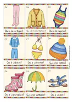 Aperçu - Jeux - Les vêtements - "J'ai ... qui a ?" - Jeu français - Page 3