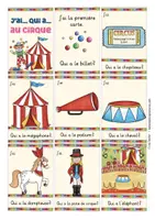 Vorschau - Spiele - au cirque Spiel Französisch J‘ai ... Qui a? - Seite 1