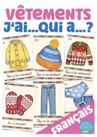Vorschau - Spiele - les vêtements Spiel Französisch J‘ai ... Qui a? Kleidung - Deckblatt
