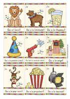 Vista previa - Juegos / Gamificación - juego francés "J'ai ... Qui a?" au cirque - en el circo - página 3
