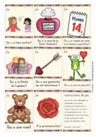 Vista previa - Juegos / Gamificación - juego francés "J'ai ... Qui a?" la Saint - Valentin (San Valentín) - página 3