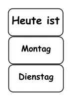 Vorschau - Präsentationen/Tafelbilder - Tafelkalender für die Grundschule - Seite 1