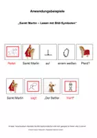 Vorschau - Bildkarten - Sankt Martin - Bild-Symbol-Kärtchen - Seite 3