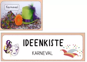 Vorschau - Stundenentwürfe - Materialpaket Karneval - Seite 1