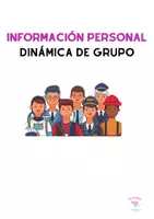 Vista previa - Tarjetas / Manipulativos - TARJETAS DE PERSONAJES INFORMACIÓN PERSONAL. A1-A2 ELE - página 1