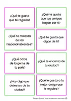 Vista previa - Tarjetas / Manipulativos - PRESENTE DE SUBJUNTIVO TARJETAS DE CONVERSACIÓN - página 2