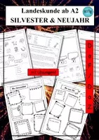 Vorschau - Arbeitsblätter - SPARPAKET Silvester & Neujahr DaF/DaZ ab A2 - Seite 1