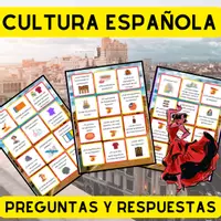 Vista previa - Juegos / Gamificación - EXPRESIÓN ORAL: 180 TARJETAS CON PREGUNTAS SOBRE ESPAÑA - Portada
