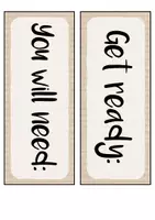 Vorschau - Bildkarten - You will need Cards Science / Lege bereit Sachunterricht englisch - Seite 2