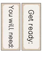 Vorschau - Bildkarten - You will need Cards Science / Lege bereit Sachunterricht englisch - Seite 3