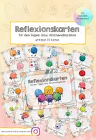 Vorschau - Bildkarten - Reflexionskarten - Wochen- und Tagesabschluss - Deckblatt