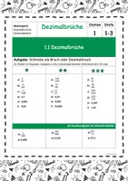 Vorschau - Unterrichtsreihen - Stationsarbeit Unterrichtsentwurf Einführung Dezimalbrüche - Seite 2