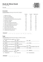 Vorschau - Arbeitsblätter - Musikgeschichte - Wiener Klassik (Infotext und Übungen) - Seite 1