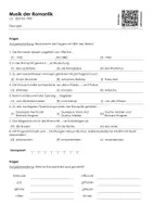 Vorschau - Arbeitsblätter - Musikgeschichte - Romantik (Infotext und Übungen) - Seite 1