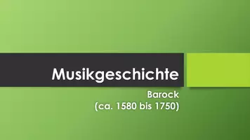 Vorschau - Poster - Musik im Barock (Präsentation, H5P, Plakat) - Deckblatt