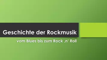 Vorschau - Poster - Geschichte von Rock und Pop (Präsentation, H5P, Plakat) - Deckblatt