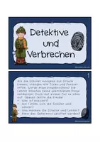 Vorschau - Aufgabenkarten - Geschichtenkartei "Detektive und Verbrechen" (10 Schreibideen) - Seite 2