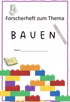 Vorschau - Arbeitsblätter - Türme bauen Forscherheft - Seite 1