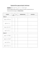Vorschau - Arbeitsblätter - Eigenschaften ganzrationaler Funktionen - Seite 1