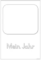 Vorschau - Mal- und Bastelvorlagen - Kalender zum Selbstgestalten (2023&2024 oder ohne Jahresangabe) - Seite 2