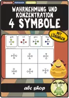 Vorschau - Arbeitsblätter - Wahrnehmung & Konzentration: Symbole unterscheiden - Deckblatt