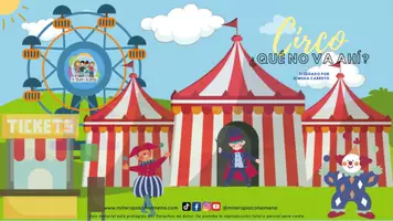 Vista previa - Presentaciones - Circo, ¿Qué no va ahí? Presentación - Portada