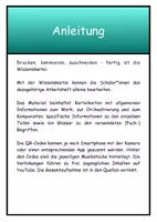 Vorschau - Unterrichtsreihen - Karneval der Tiere - Wissenskartei und Arbeitsheft Kl. 3/4 - Seite 1