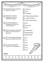 Vorschau - Arbeitsblätter - Karneval der Tiere - Quiz - Seite 3