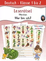 Vorschau - Arbeitsblätter - Wer bin ich? - Leserätsel - Märchen - Deckblatt
