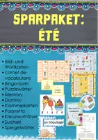 Vorschau - Stationenlernen - Sparpaket: été - Deckblatt