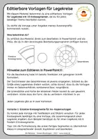 Vorschau - Mal- und Bastelvorlagen - Editierbarer Legekreis - Vorlage mit 10 Kreissegmenten (kommerziell, editierbar) edukilights22 - Seite 3